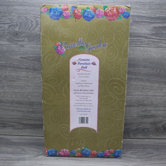 Vintage Camellia Garden Collection Porcelain Doll Stand Collectible 1999 - Picture 3 of 15